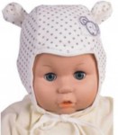 Čiapka WJ-Cz109 viazanie Myška beige grey 36 38 40 42 44 7481