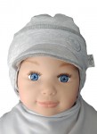 Čiapka WJ-Cz153 viazanie Milord grey šedá 36 38 40 42 44 7483