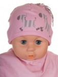 Čiapka Cr-Cz063 Zebra pink ružová 34 36 38 40 42 7522