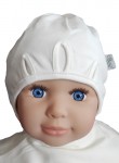 Čiapka WJ-Cz165 viazanie Slzičky ivory béžová 36 38 40 42 44 7528