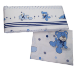 PS 3D 90x130 40x60 180x30 BA potlač grey šedá modrá K macko pupa 7817