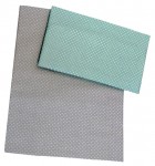 PS 1+1 90x130 40x60 BA potlač grey šed green zelen K bodky 8443