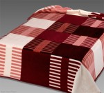 259 220x240 burgundy bordová deka 8842
