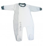 Dupačky dlhý rukáv zapínanie bočné grey šedá lem čierno šedá 56 8908