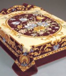 151 220x240 burgundy bordová deka 8947