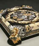 126 160x220 black čierna deka 8957