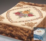 125 160x220 blue modrá deka 8966