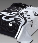 5226 220x240 black čierna deka 8989