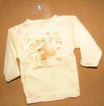 Košielka B potlač beige béžová 56 9114