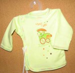 Košielka B potlač green zlená 56 9116