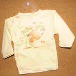 Košielka B potlač beige béžová 62 9119