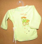 Košielka B potlač blue modrá 62 9122