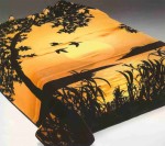 214 220x240 orange oranžová deka 941