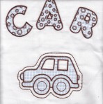 PS 1+1 90x130 40x60 Výš. blue modrá A car 5963