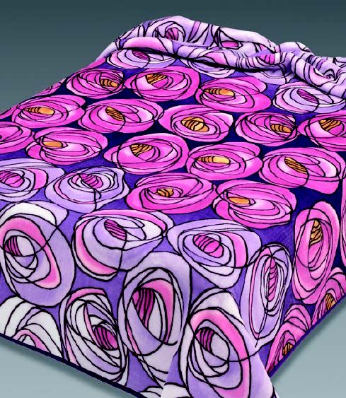 250 160x220 lillac fialová deka 1039