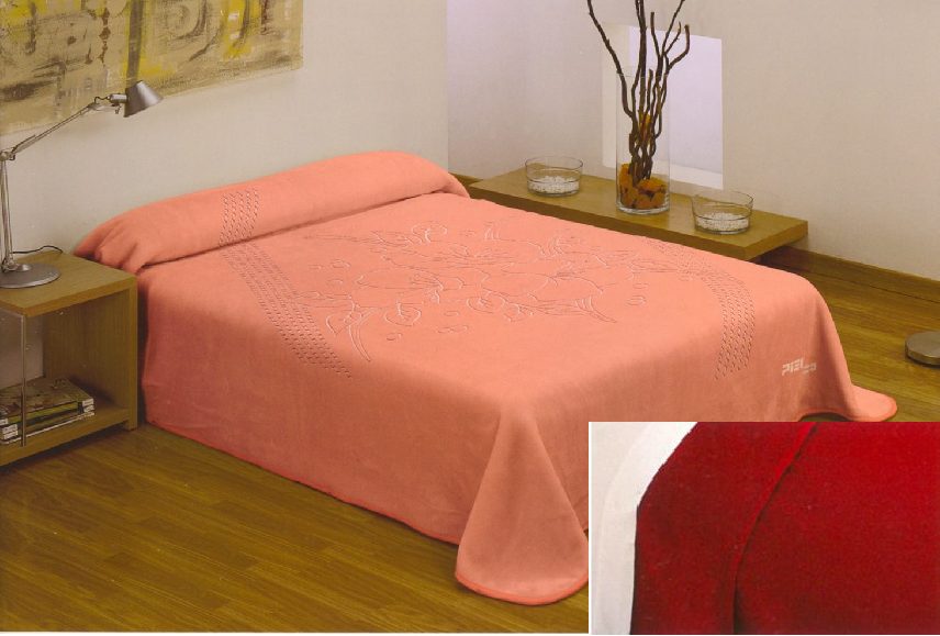 5147 220x240 27 red červená deka 104