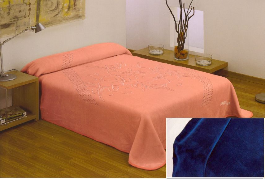 5147 220x240 41 navy blue modrá deka 108