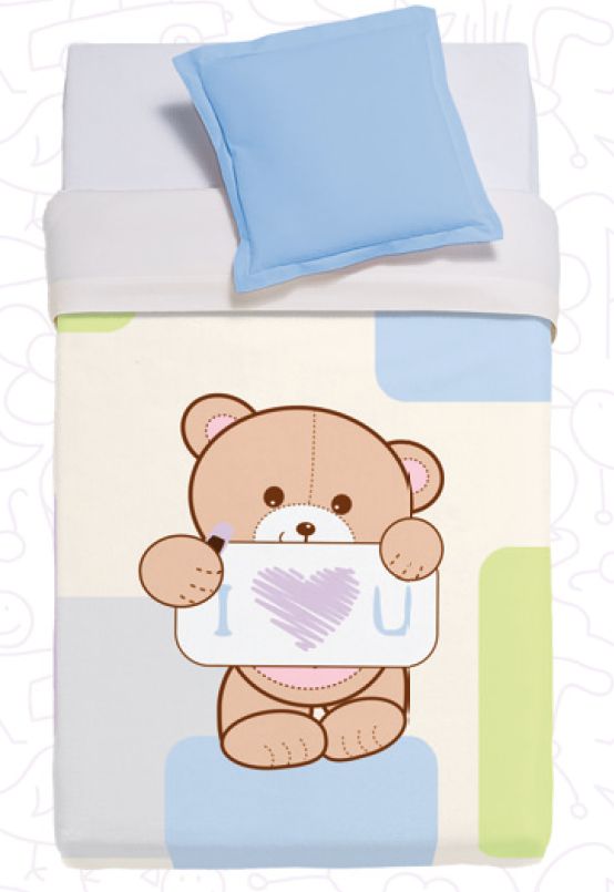 Baby VIP 505 c15 110x140 green zelená deka 1137