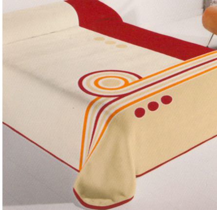 5173 160x220 2 red červená deka 1199