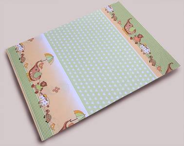 PS 3D 100x135 40x60 180x30 BA potlač green zelen K sloník 1202