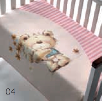 011 Piccola 80x110 04 pink ružová deka 127