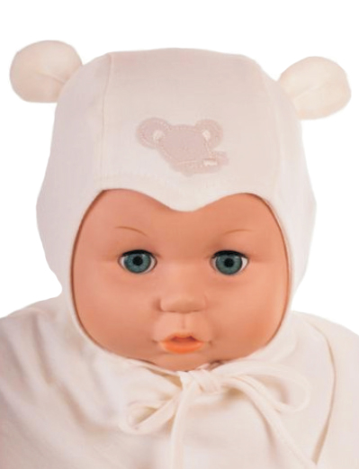 Čiapka Cr-Cz503 viazanie Myška beige béžová 36 38 40 42 44 1313