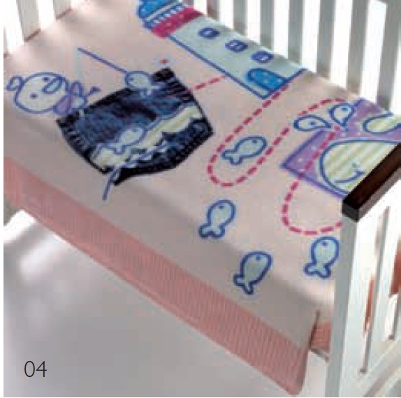 055 Magic Baby 80x110 04 pink ružová deka 132