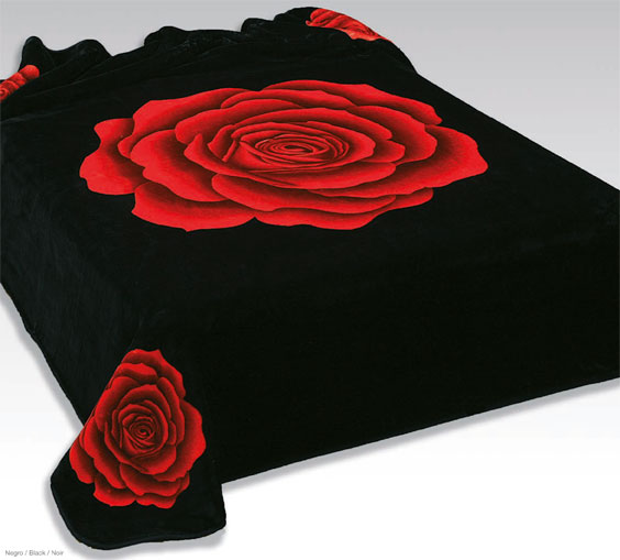 234 220x240 black čierna deka 1324