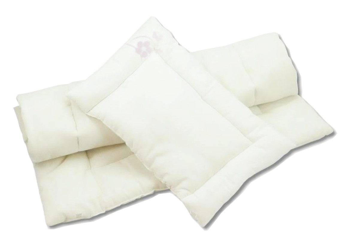 Paplón 100x135 40x60 100% Bavlna antialergický biely 1381