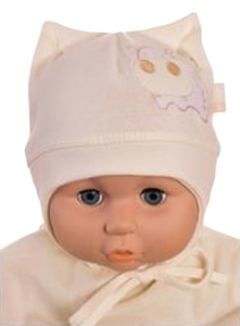 Čiapka Cr-Cz523 viazanie Hrošík beige béžová 36 38 40 42 44 1450