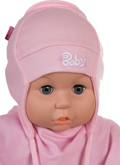 Čiapka Cr-Cz516 viazanie Monika pink ružová 36 38 40 42 44 1456