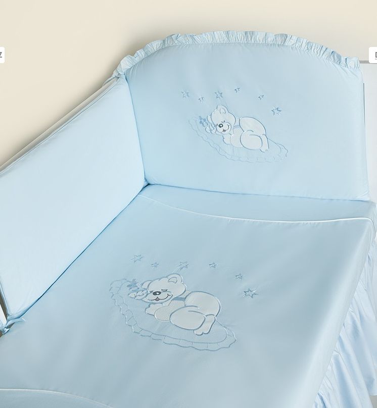 PS 3D 100x135 40x60 180x40 Výš. blue modrá K macko na vankúšiku 151