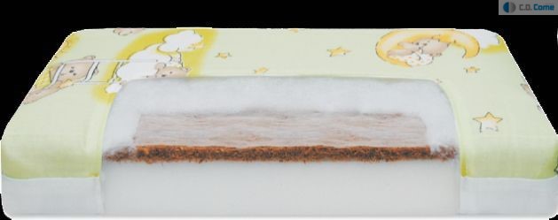 Matrac Molitanko Top 120x60x6,5 kokos Jacus obal potlač detský v 1524