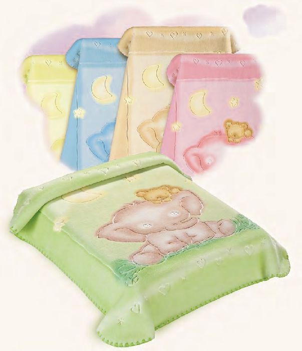 535 80x110 green zelená deka 1560