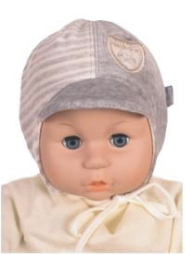 Čiapka WJ-Cz016 viazanie Club grey šedá 36 38 40 42 44 1565