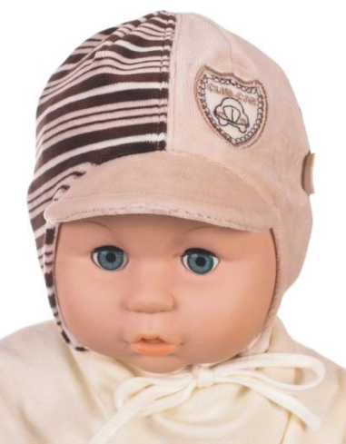 Čiapka WJ-Cz016 viazanie Club beige béžová 36 38 40 42 44 1566