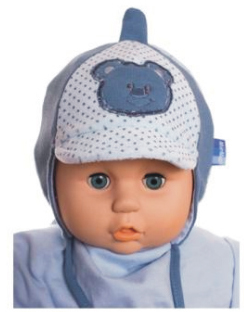 Čiapka WJ-Cz027b viazanie Edko blue modrá 36 38 40 42 44 1581