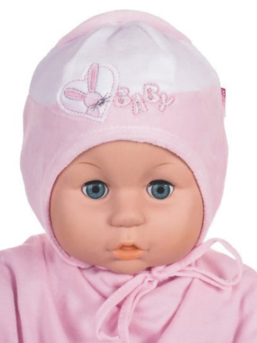 Čiapka WJ-Cz121 viazanie Milka pink ružová 36 38 40 42 44 1609