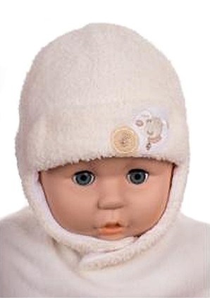 Čiapka Z-Cz055 viazanie Päť ivory maslová 38 40 42 44 46 5898