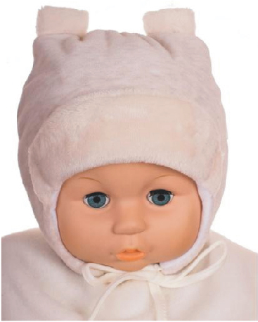 Čiapka Z-Cz070 viazanie Žirafa beige béžová 36 38 40 42 44 46 1640