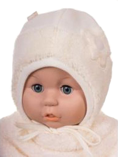 Čiapka Z-Cz029 viazanie Barbie beige maslová 36 38 40 42 44 46 1709