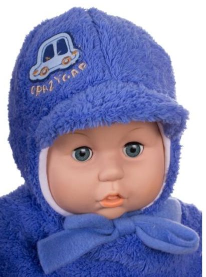 Čiapka Z-Cz018 viazanie Samko blue modrá 36 38 40 42 44 46 1723