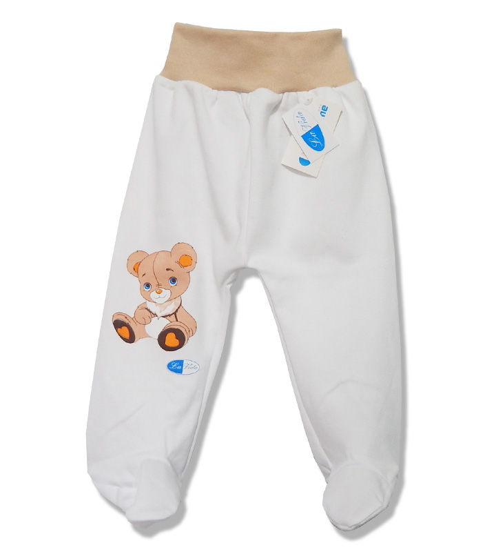 Polodupačky HX potlač white biela 62 3888