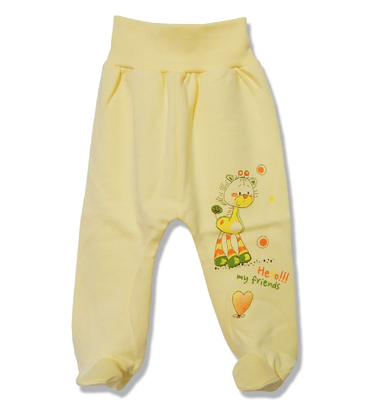 Polodupačky HX potlač yellow žltá 62 3912