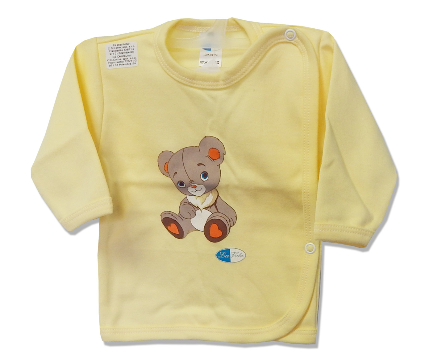 Košielka HX potlač yellow žltá 56 1755