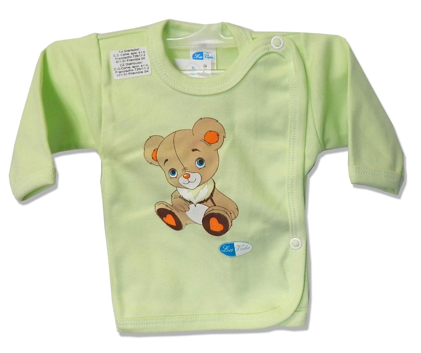 Košielka HX potlač green zelená 68 3778