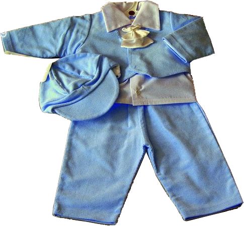 Komplet 5 dielny art 169 modrá 56 62 68 74 80 86 92 1806