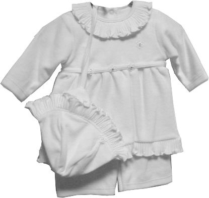 Komplet 3 dielny RB 764 white biela 56 62 68 74 1822