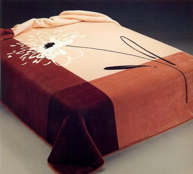 191 220x240 burgundy bordová deka 1854