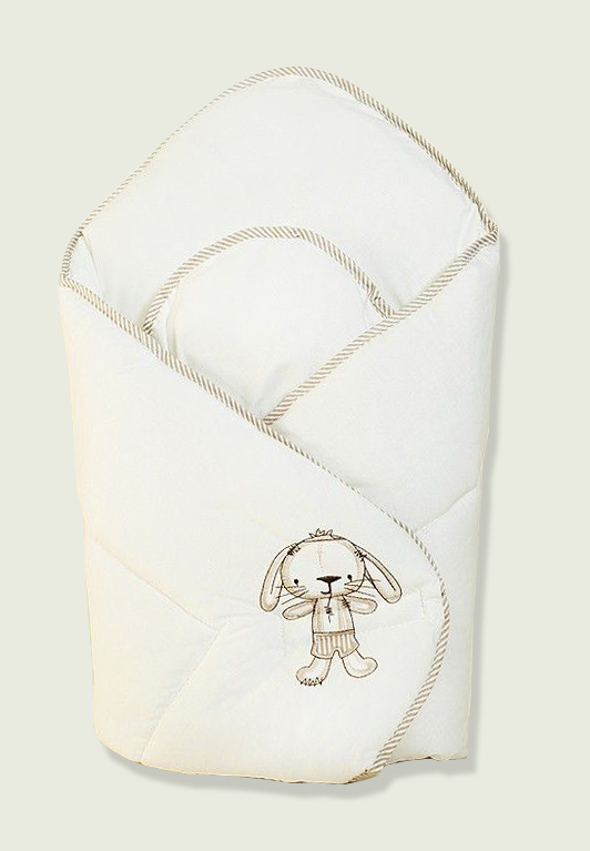 Zavinovačka hladká 80x80 Priatelia ecru béžová bez výstuže 189